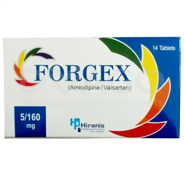 Forgex 5-160 Mg Tablets 14s